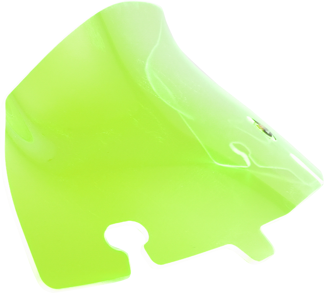 Klock Werks Flare 4" Green Fairing Windshield fits 2014-2023 Harley Touring FLHX