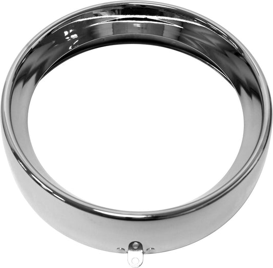 Harddrive 7" Tab Motorcycle Headlight Trim Ring 1994-2020 Harley Softail Models