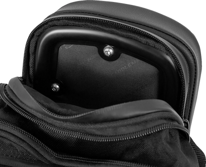 Saddlemen Fundamentals Black Sissy Bar Storage Bag Pouch for Harley Davidson