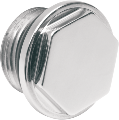 Drag Specialties Universal Motorcycle Chrome EFI Fuel Gas Tank Outlet Plug