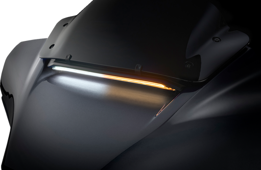 Ciro Fairing Vent Insert Run & Turn LED Lights for 2023-2026 Harley Street Glide