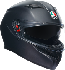 AGV K3 Mono Matte Black Unisex Adult Motorcycle Street Race Full Face Helmet