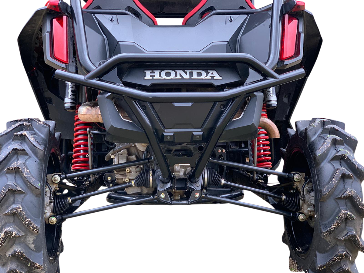 Moose Utility Rear Gloss Black UTV Steel Bumper 2020-2021 Honda Talon 1000