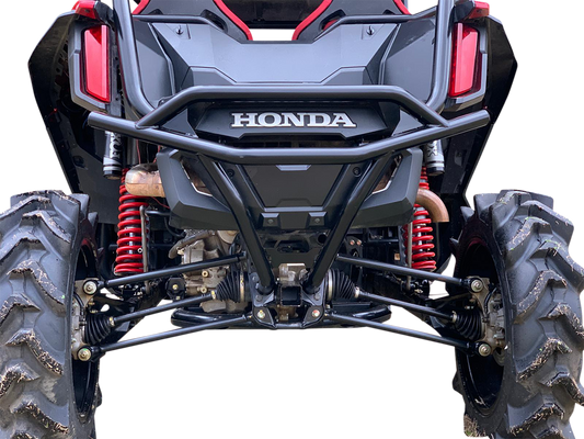 Moose Utility Rear Gloss Black UTV Steel Bumper 2020-2021 Honda Talon 1000