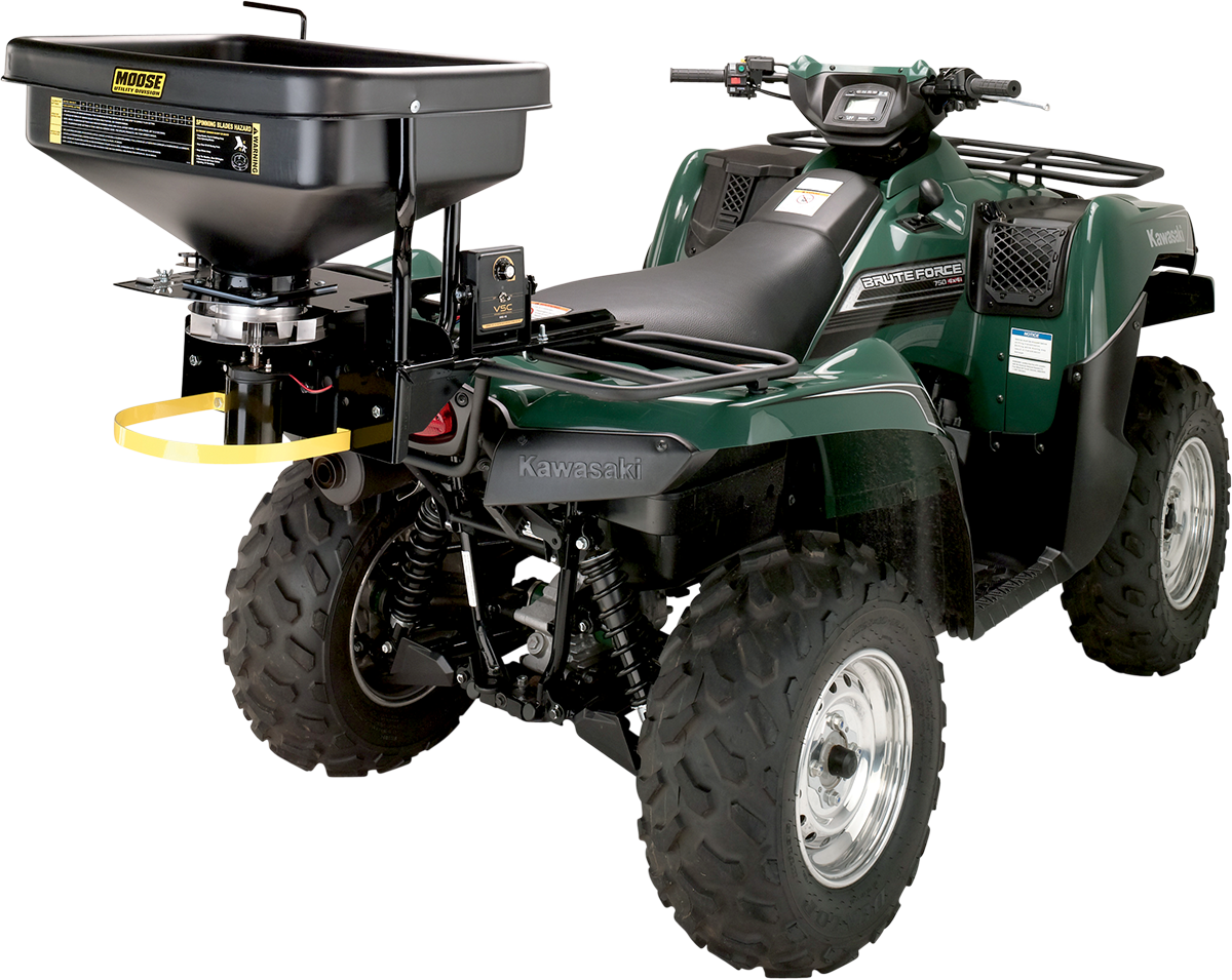 Moose Utility Black Polyethylene Universal ATV Dry Material Spreader Kit