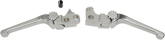 PSR Chrome Anthem Adjustable Clutch Brake Hand Lever Set 2003-12 Harley Touring