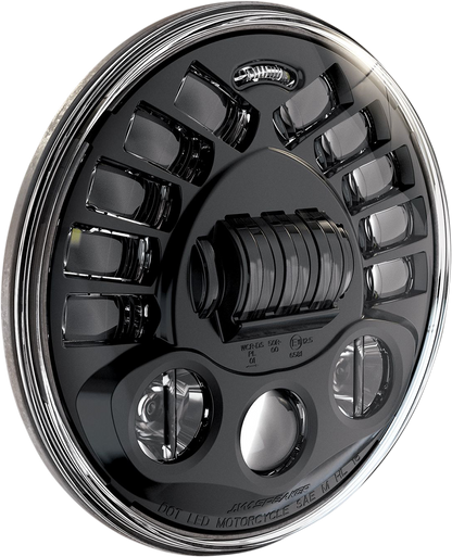 Custom Dynamics ProBEAM 5.75 Black LED Adaptive Headlight for 1957-2022 Harley