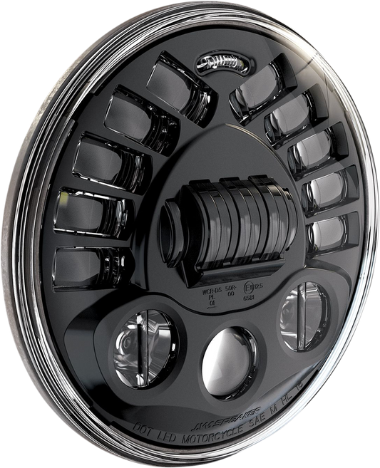 Custom Dynamics ProBEAM 5.75 Black LED Adaptive Headlight for 1957-2022 Harley