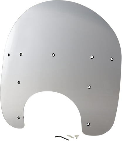 Memphis Shades 15" Clear Motorcycle Windshield for 1994-22 Harley Road King FLHR