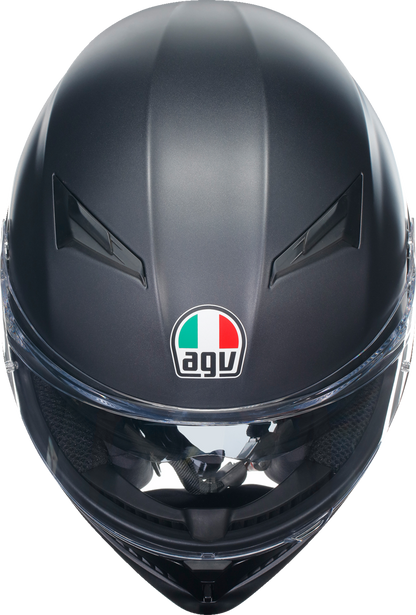 AGV K3 Mono Matte Black Unisex Adult Motorcycle Street Race Full Face Helmet