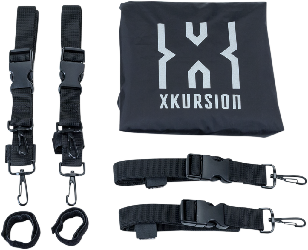 Kuryakyn XKursion Steward Rear Universal Motorcycle Tour Pak Trunk Bag Harley