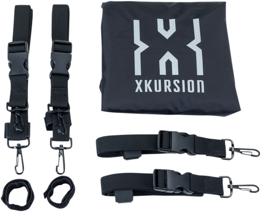 Kuryakyn XKursion Steward Rear Universal Motorcycle Tour Pak Trunk Bag Harley