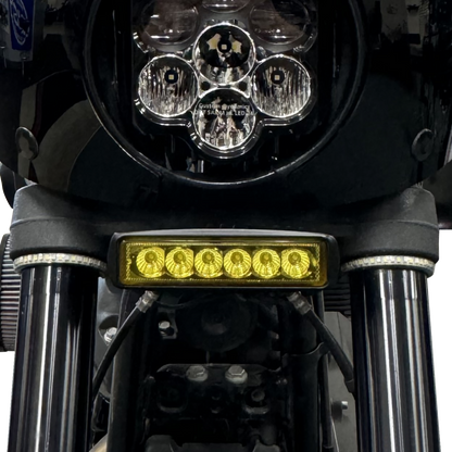 Custom Dynamics Front Light Bar Mount Bracket 2020-24 Harley Softail Low Rider S