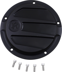 Performance Machine Black Ops Scallop Design Derby Cover 2015-2020 Harley FL
