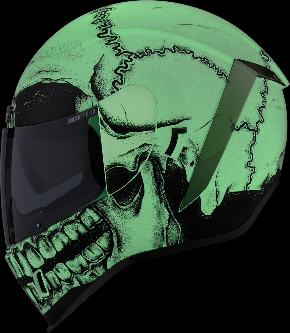 Icon Airform Crestfallen MIPS Glow In The Dark Full Face Adult Motorcycle Helmet