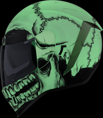 Icon Airform Crestfallen MIPS Glow In The Dark Full Face Adult Motorcycle Helmet