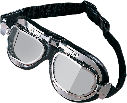 Drag Specialties Red Baron Unisex Clear Single Tinted Lens Goggles