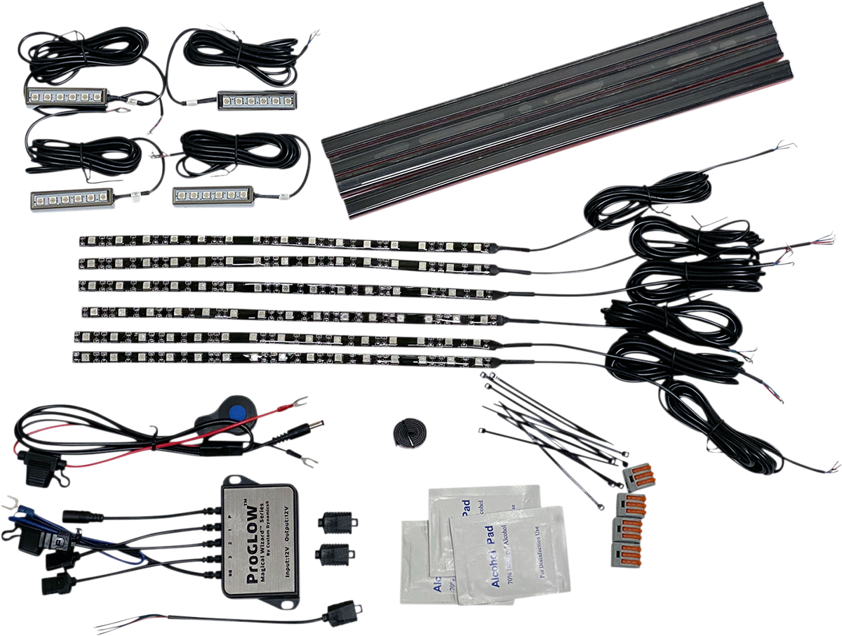 Custom Dynamics Magical Wizards Full LED Motorcycle Light Kit Harley Davidson