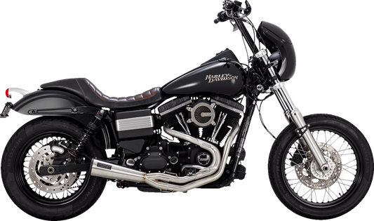 Vance & Hines Upsweep 2-1 Brushed Exhaust System fits 2010-2017 Harley Dyna FXD