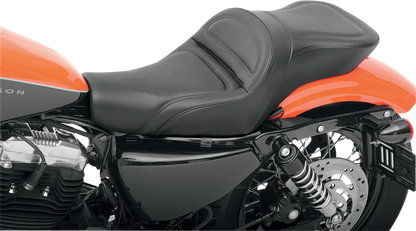 Saddlemen Black Comfortabe Explorer Seat fits 2004-22 Harley Davidson Sportster