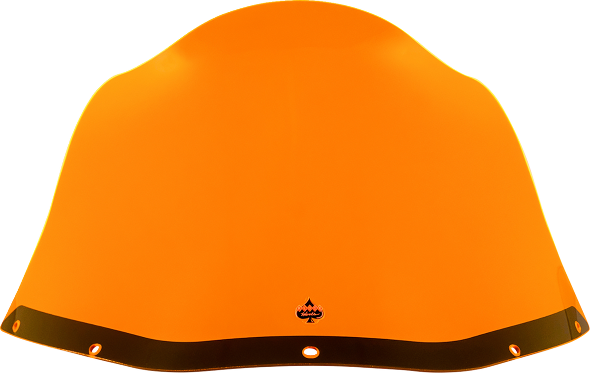 Klock Werks Flare 12.5" Orange Ice Windshield fits Saddlemen S-RT Mini Fairing