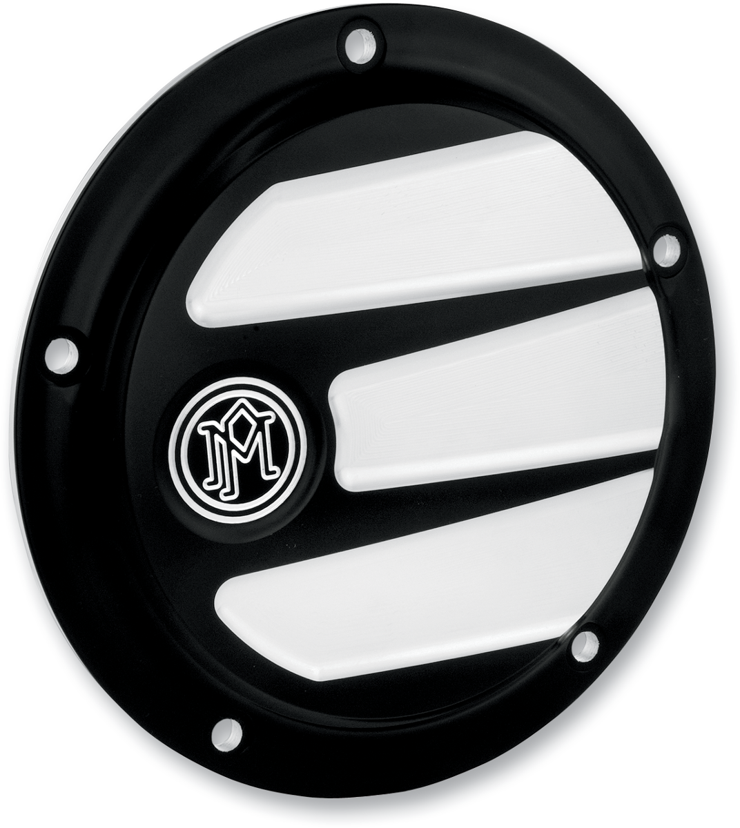 Performance Machine Contrast Cut Black Derby Cover 2015-2021 Harley Touring FLHX
