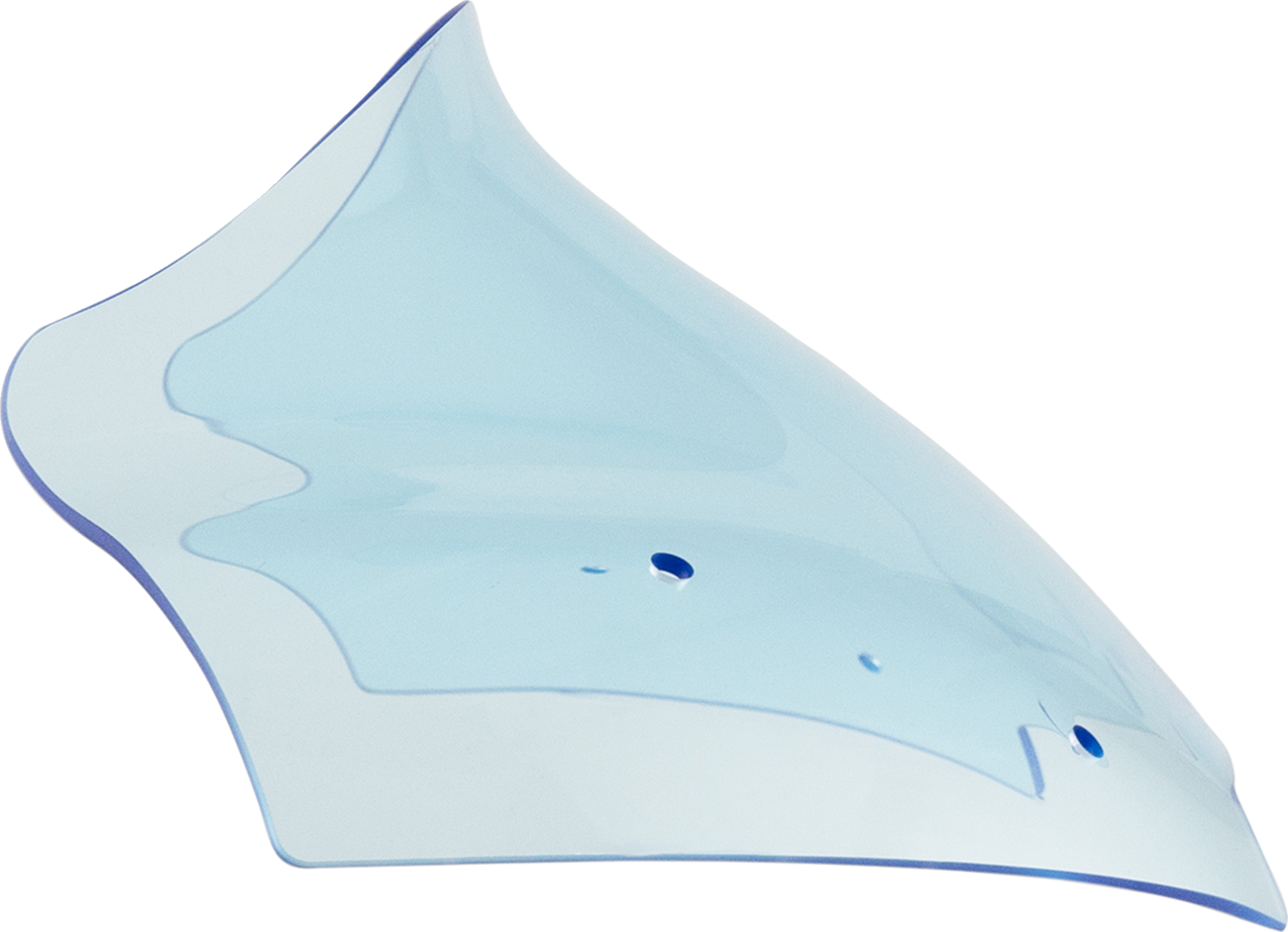 Klock Werks Kolor Flare 10" Blue Ice Windshield for 2023-2025 Harley Road Glide