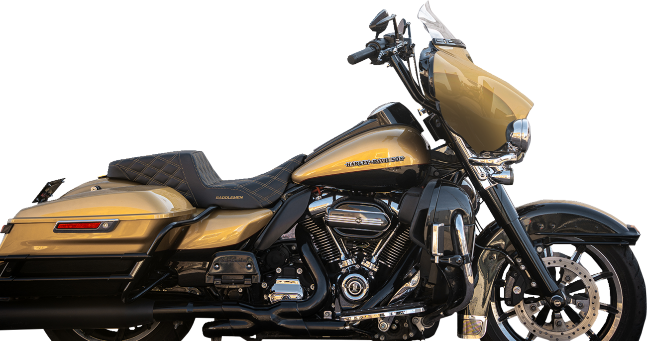 Klock Werks Flare 6.5" Clear Windshield for 2014-23 Harley Electra Street Glide