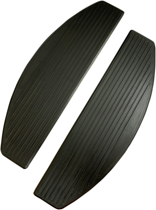 Drag Specialties Rubber Motorcycle Floorboard Inserts 2018-2023 Harley Softail