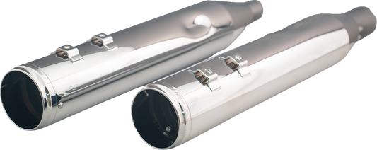Khrome Werks 4.5" HP Plus Chrome Slip On Mufflers fits 2017-2025 Harley Touring