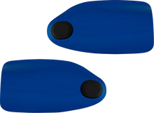 Klock Werks Flare Blue Hand Guards fits 2002-2025 Harley Hydraulic Clutch