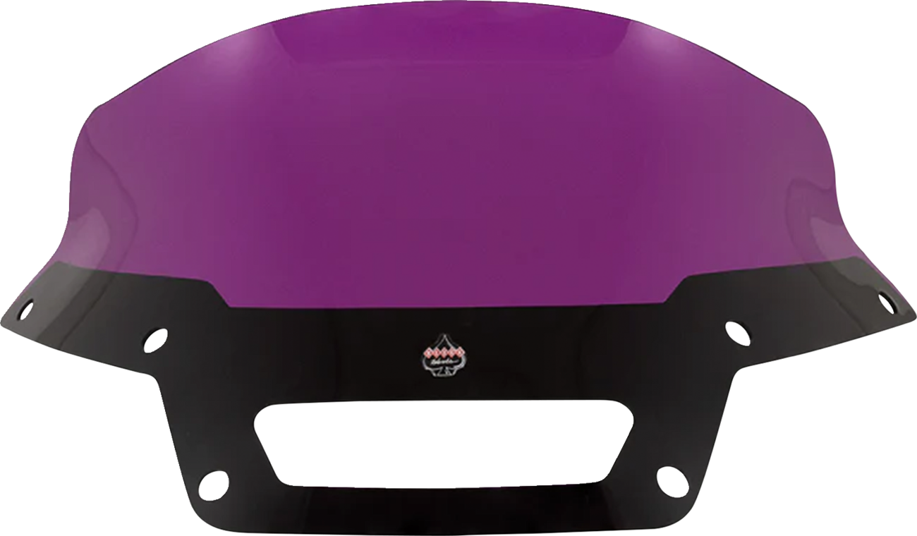 Klock Werks Kolor Flare 6" Purple Windshield 2022-2024 Harley Softail Low Rider