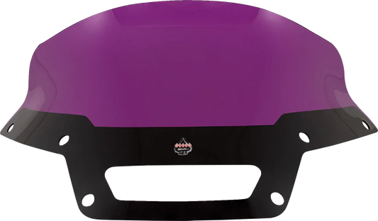 Klock Werks Kolor Flare 6" Purple Windshield 2022-2024 Harley Softail Low Rider