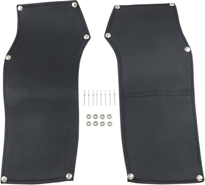 Motor Trike Black Vinyl Inner Fender Bras 2009-2024 Harley Tri Glide FLHTCUTG