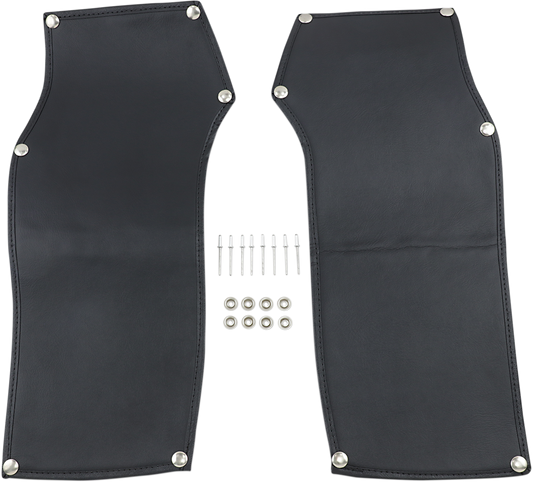 Motor Trike Black Vinyl Inner Fender Bras 2009-2024 Harley Tri Glide FLHTCUTG