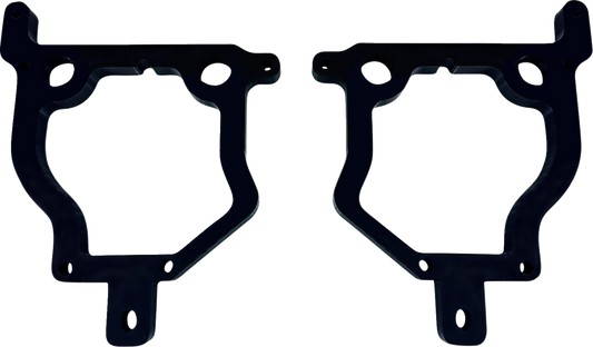Custom Dynamics Shark Demon 2 Headlight Amp Spacer 2015-2024 Harley Road Glide