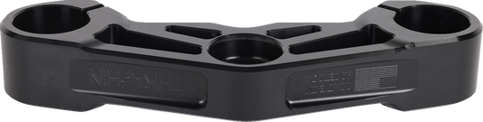 Thrashin Supply Black Bottom Triple Tree for 2024 Harley Road Glide FLTRX