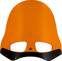 Klock Werks 15" Kolor Flare Orange Road Warrior Fairing Motorcycle Windshield
