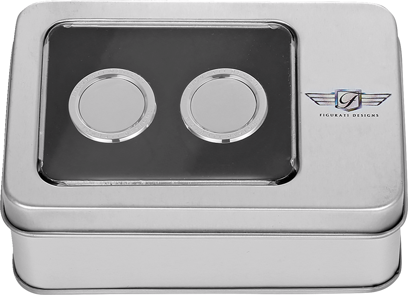Figurati Designs Smooth Short Magnetic Docking Hardware Covers for Harley