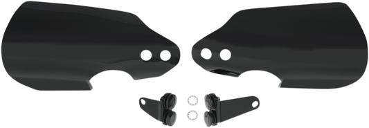 Memphis Shades Black Handlebar Hand Guards for 2018-2024 Harley Softail Touring
