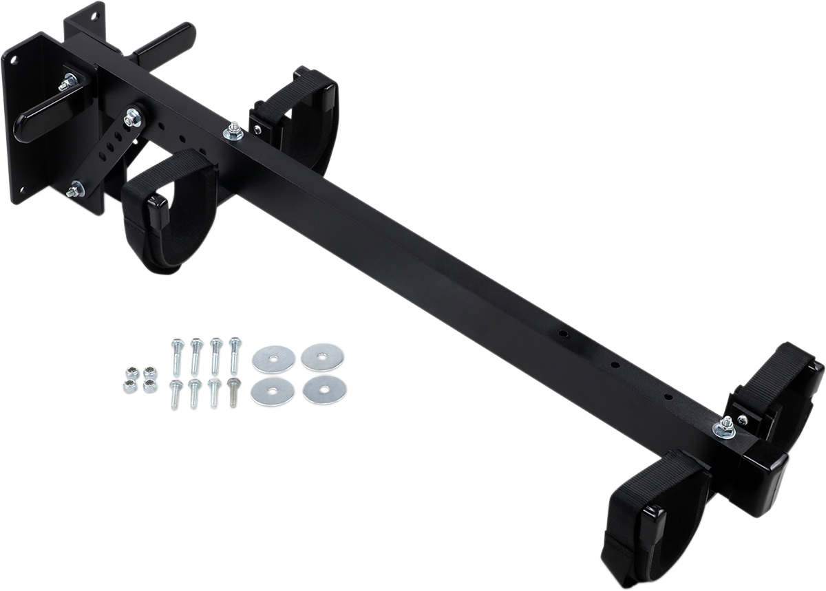 Moose Black Aluminum Quick Draw UTV Side by Side Front Center Gun Carrier