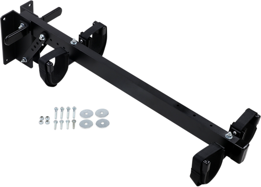 Moose Black Aluminum Quick Draw UTV Side by Side Front Center Gun Carrier