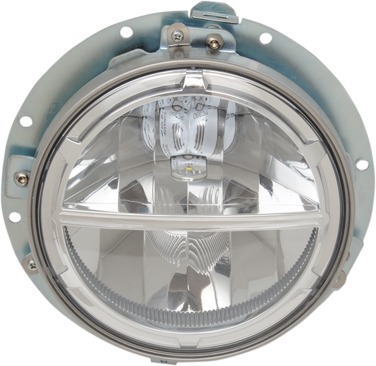 Drag Specialties 7" Dual LED Front Headlight Assembly 85-16 Harley Touring FLHX