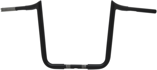 La Choppers Matte Black 16" Prime Ape 1-1/4" Motorcycle Handlebars Harley Bagger