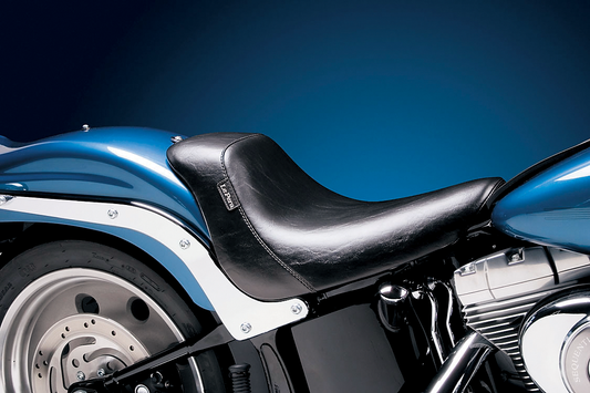 Le Pera Bare Bones Smooth Solo Seat fits 2006-17 Harley Softail Fat Boy Springer