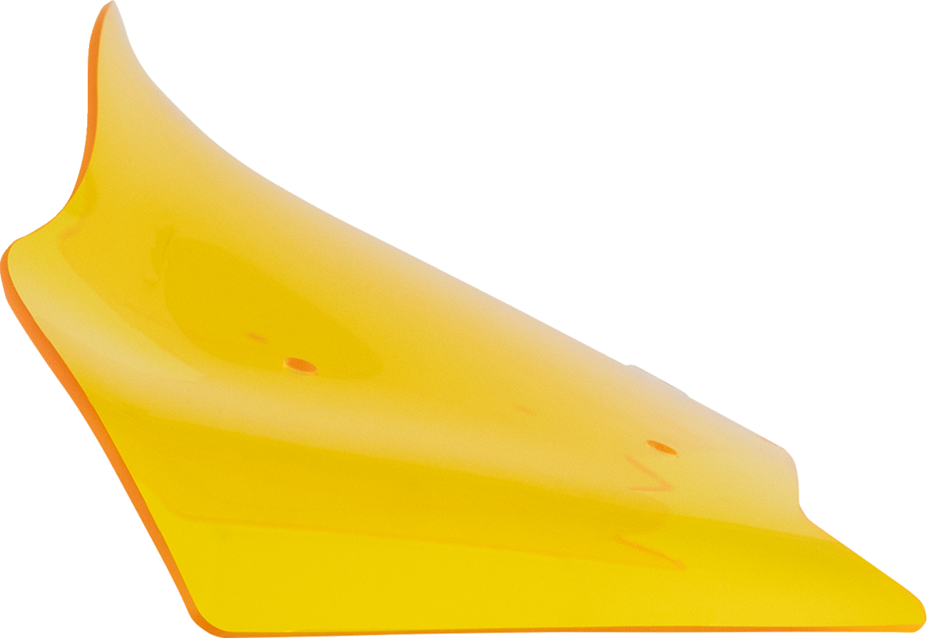 Klock Werks Kolor Flare 8" Yellow Windshield fits 2023-2025 Harley Street Glide