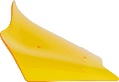 Klock Werks Kolor Flare 8" Yellow Windshield fits 2023-2025 Harley Street Glide