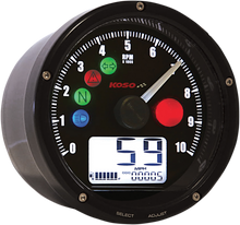 Koso TNT-01 Universal 3" Electronic Motorcycle Speedometer Tachometer Gauge