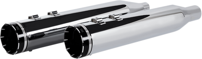 Khrome Werks HP-Plus 4.5" Tracer Slip On Mufflers fits 2017-2024 Harley Touring