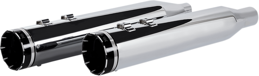 Khrome Werks HP-Plus 4.5" Tracer Slip On Mufflers fits 2017-2024 Harley Touring